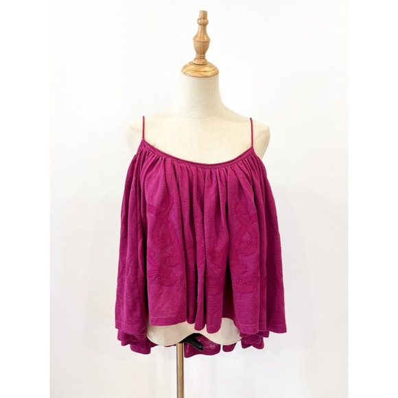 Free People On Clouds Pink Azalea Tank Full Scoop Neck NEW - Picture 8 of 10